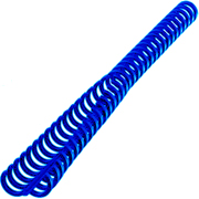 GBC CANUTILLO CLICKBIND 16mm 145H AZUL 50-PACK 387333E